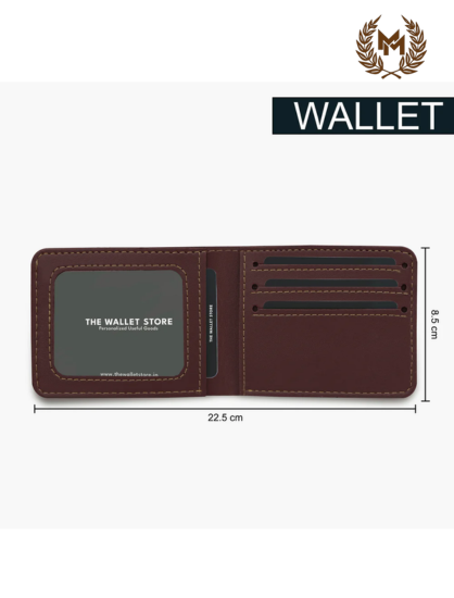 Customized Wallet With Name & Charm