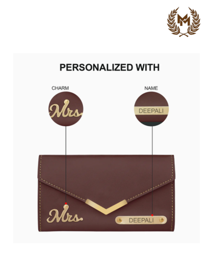 Premium Quality Clutch With Name & Charm