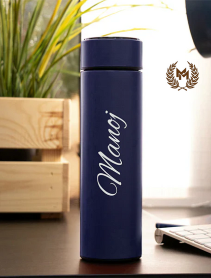 Personalized Temperature Bottle With Smart Display