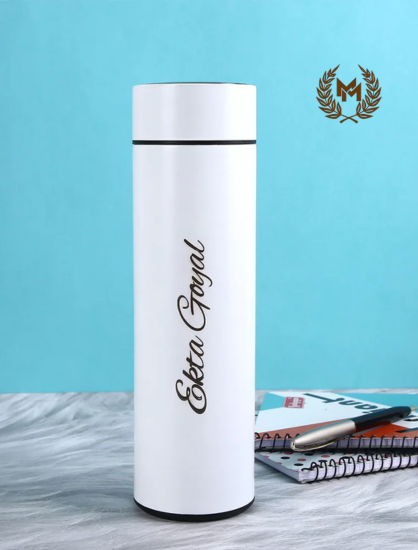 Personalized Temperature Bottle With Smart Display