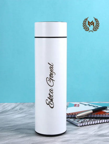 Personalized Temperature Bottle With Smart Display