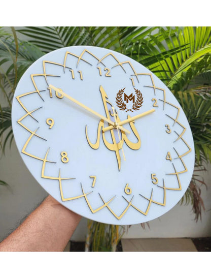 ALLAH wall clock - Premium Islamic Wall Clock