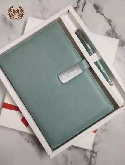 Personalized Diary & Pen Combo With Name