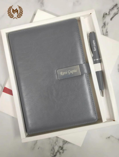 Personalized Diary & Pen Combo With Name