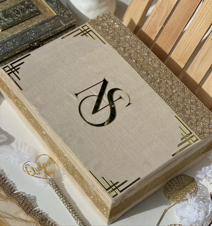 NIKAH BOX SET (BOOKLET +  PEN + NAME BOX