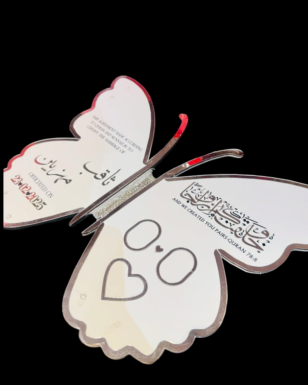 BUTTERFLY DESIGN THUMB FILE